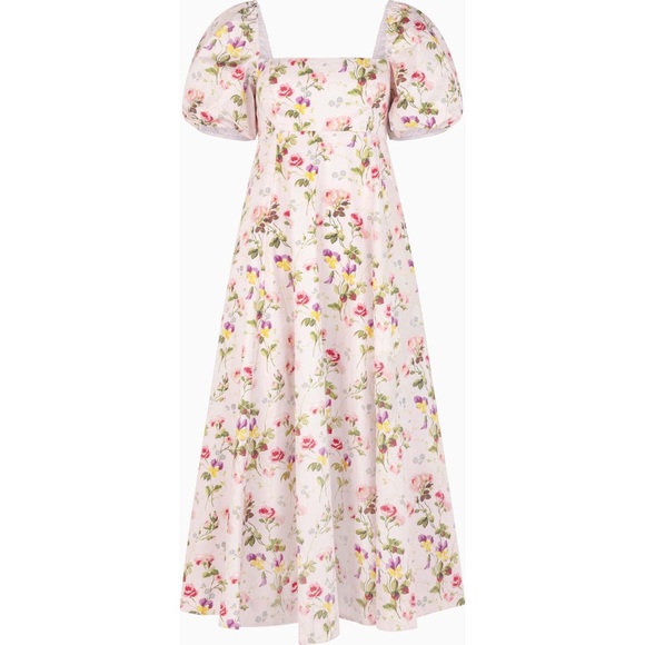 Hill House Matilda Dress in Pink Bluebonnet - Picture 1 of 4